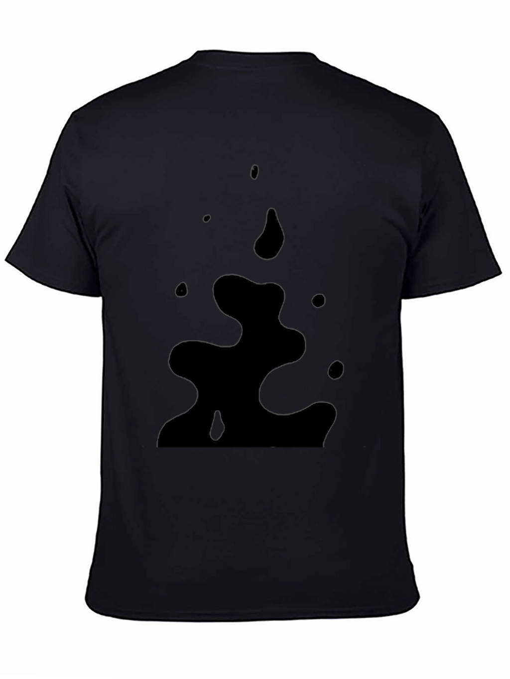 Mens Black Graphic Tee