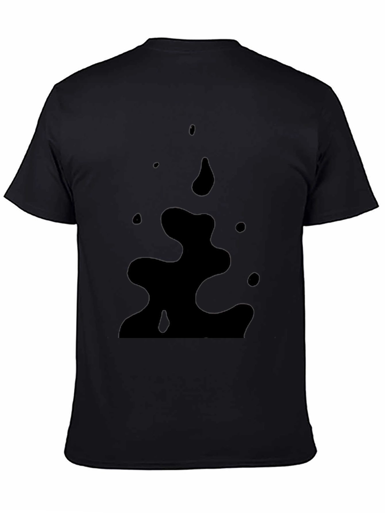 Mens Black Graphic Tee