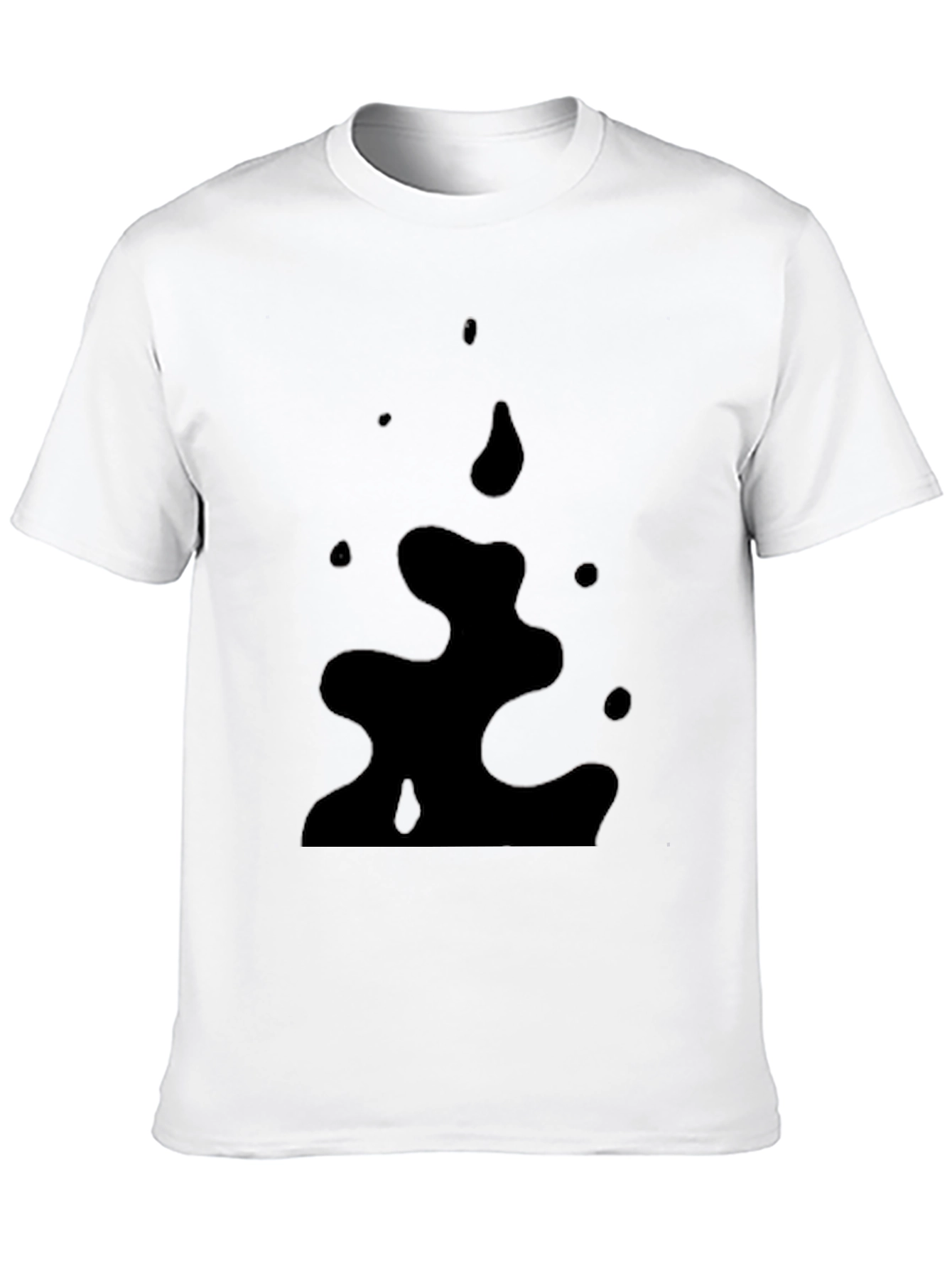 Mens Black Graphic Tee