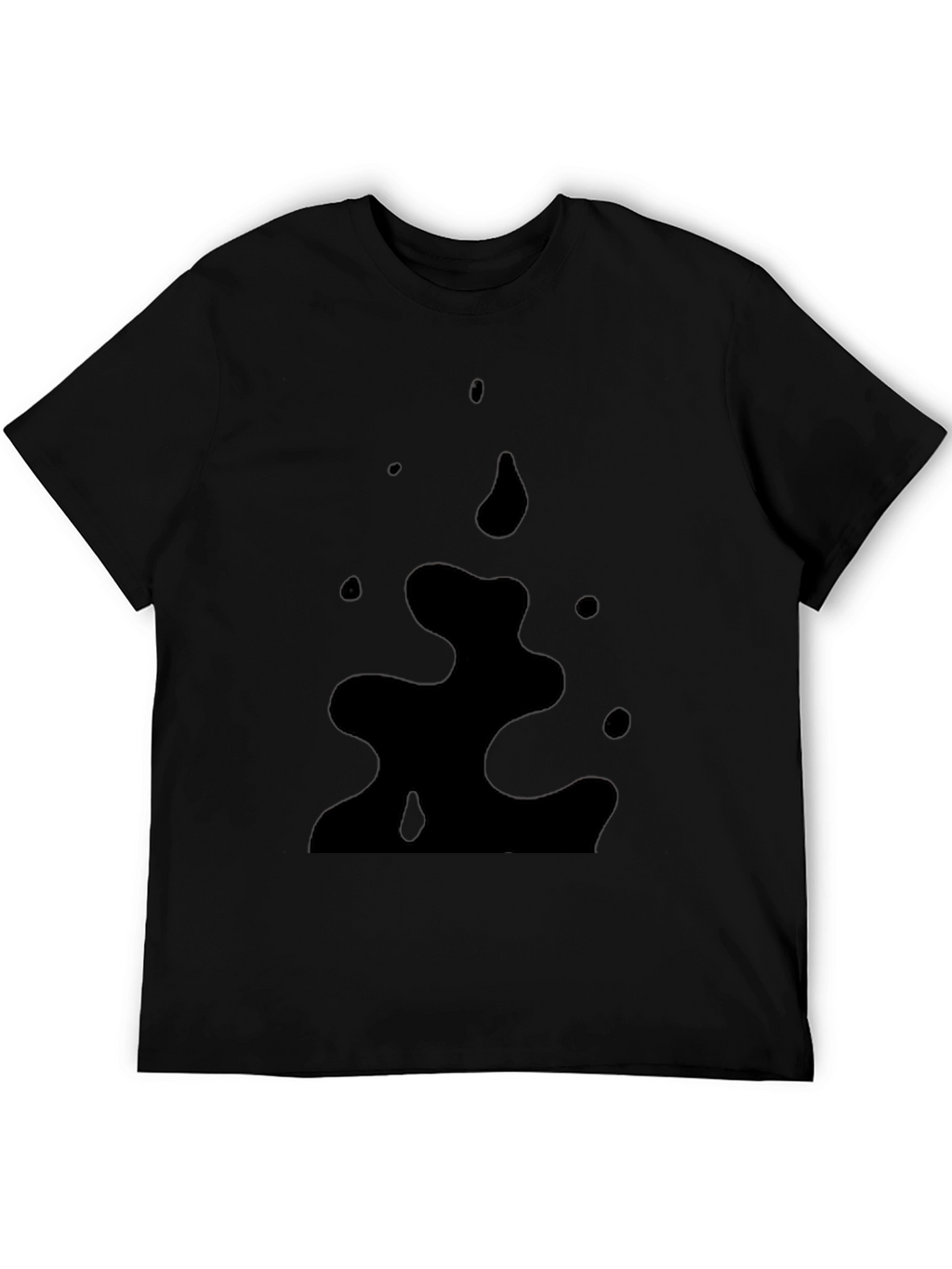 Mens Black Graphic Tee