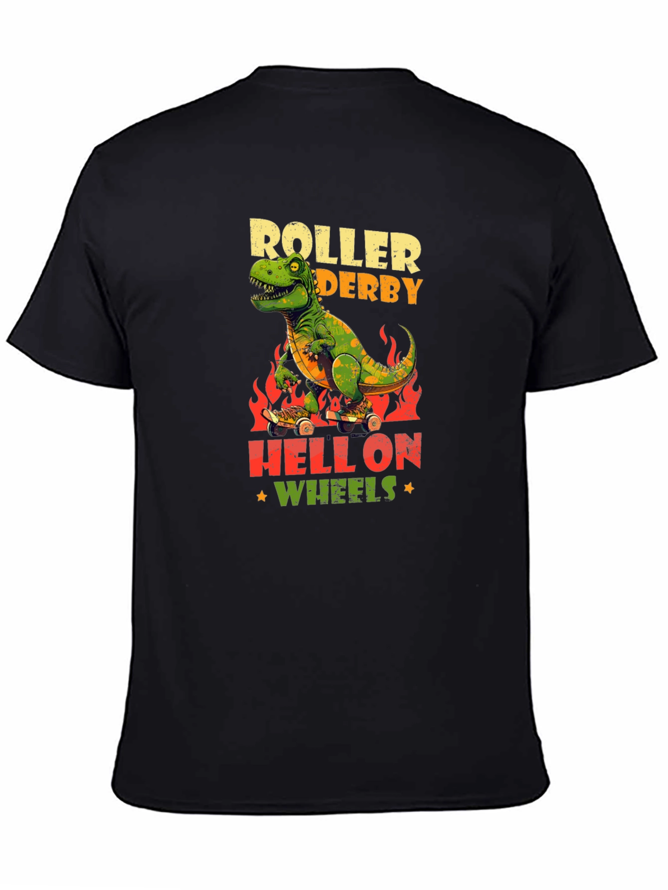 Dino Roller Derby T-Shirt