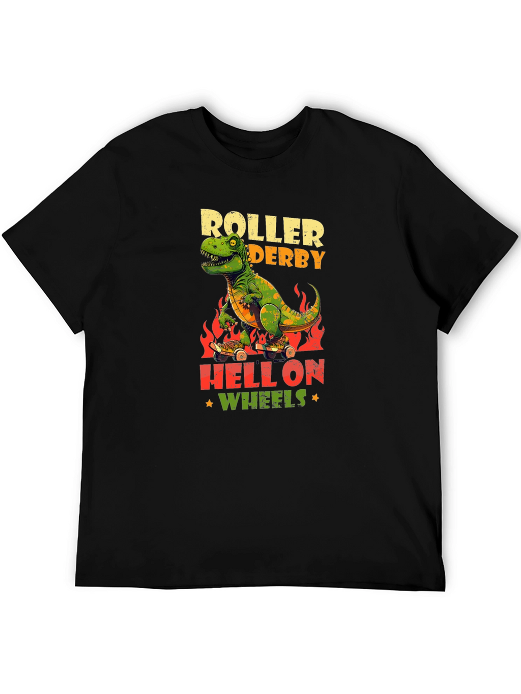 Dino Roller Derby T-Shirt