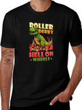 Dino Roller Derby T-Shirt