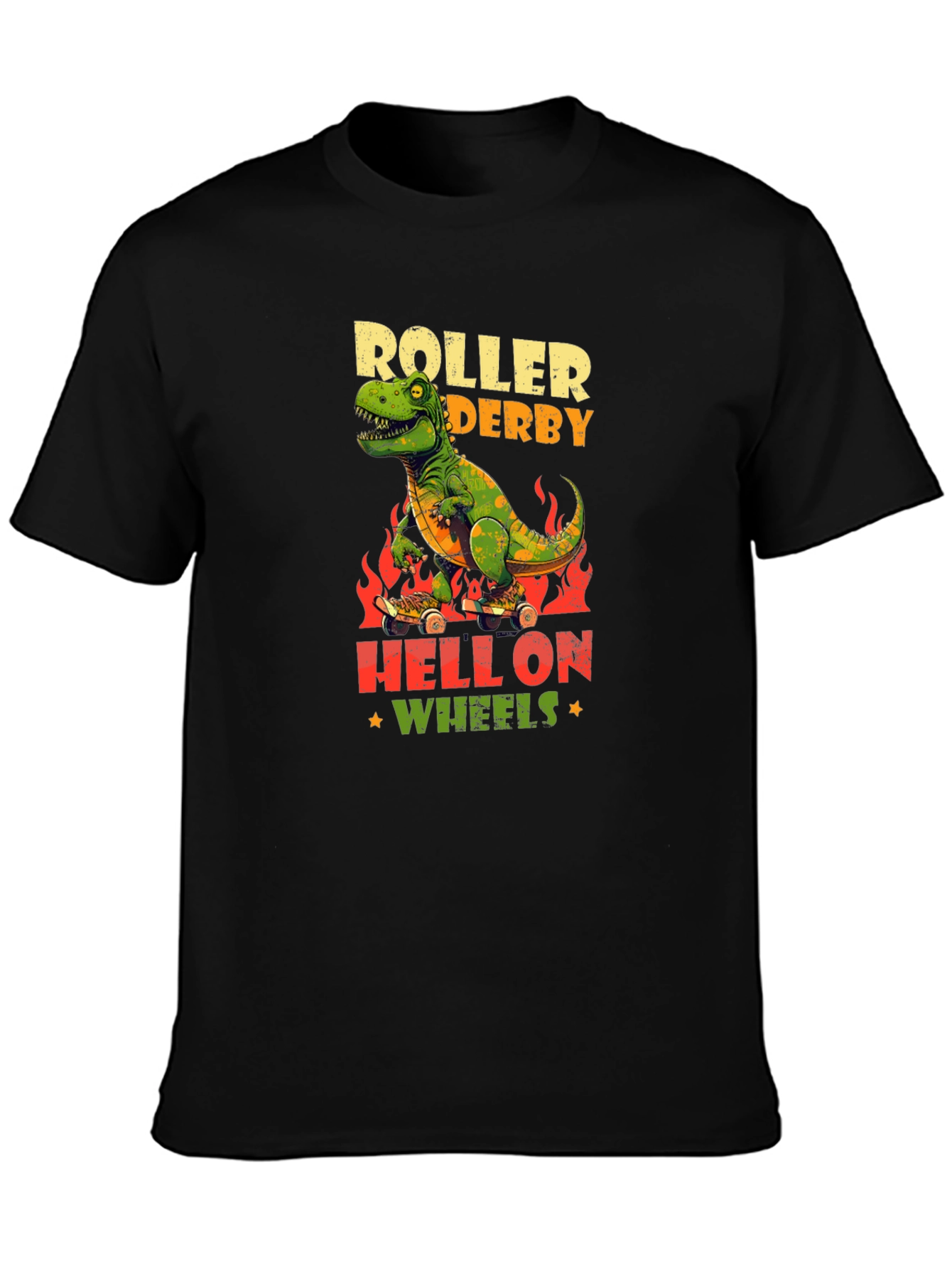 Dino Roller Derby T-Shirt