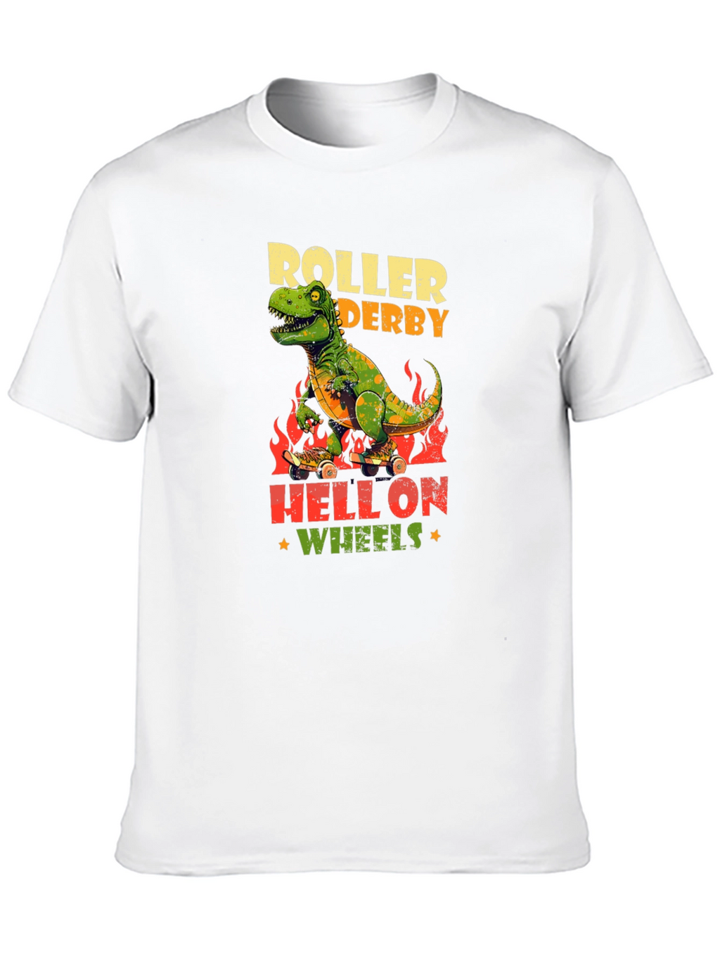 Dino Roller Derby T-Shirt