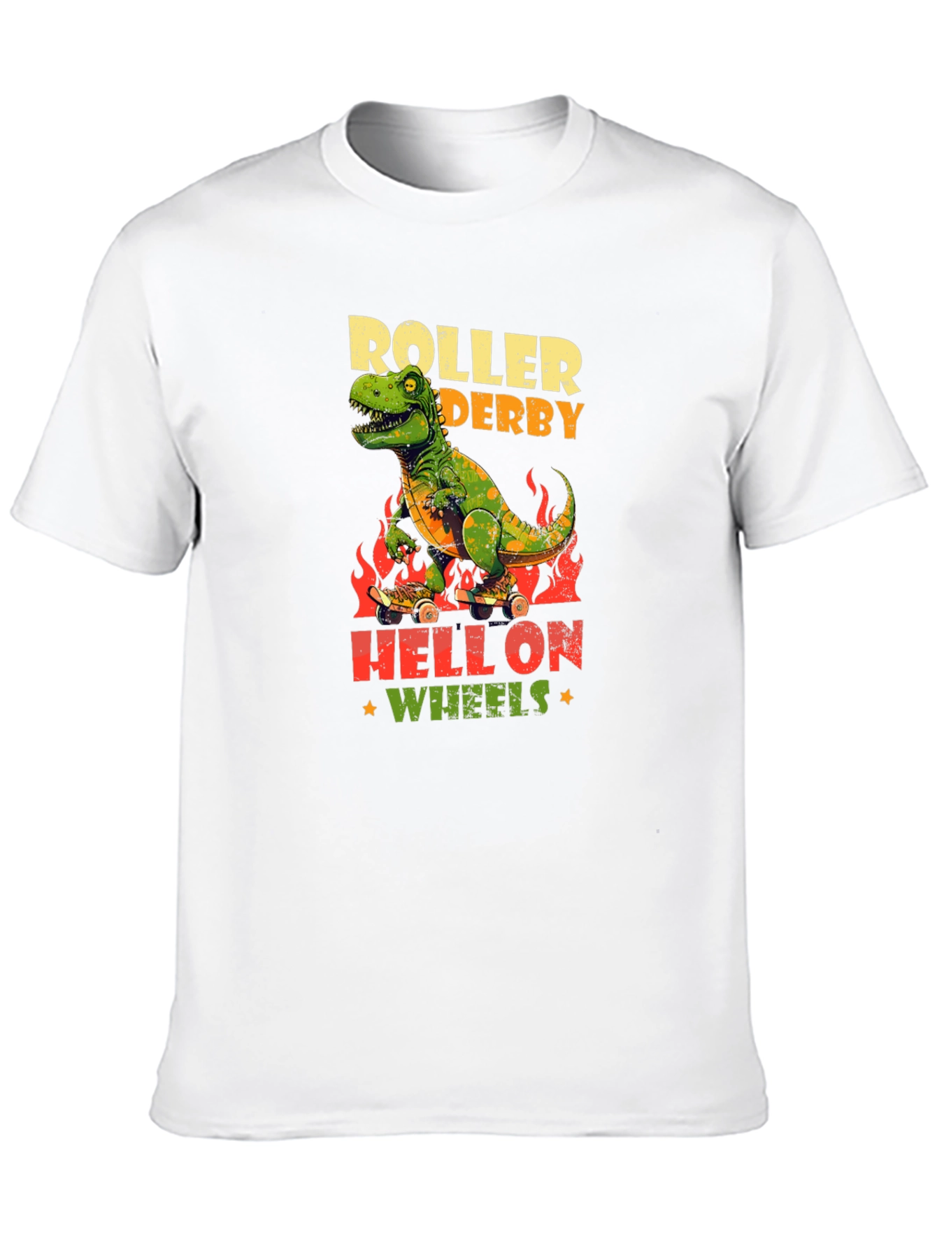Dino Roller Derby T-Shirt