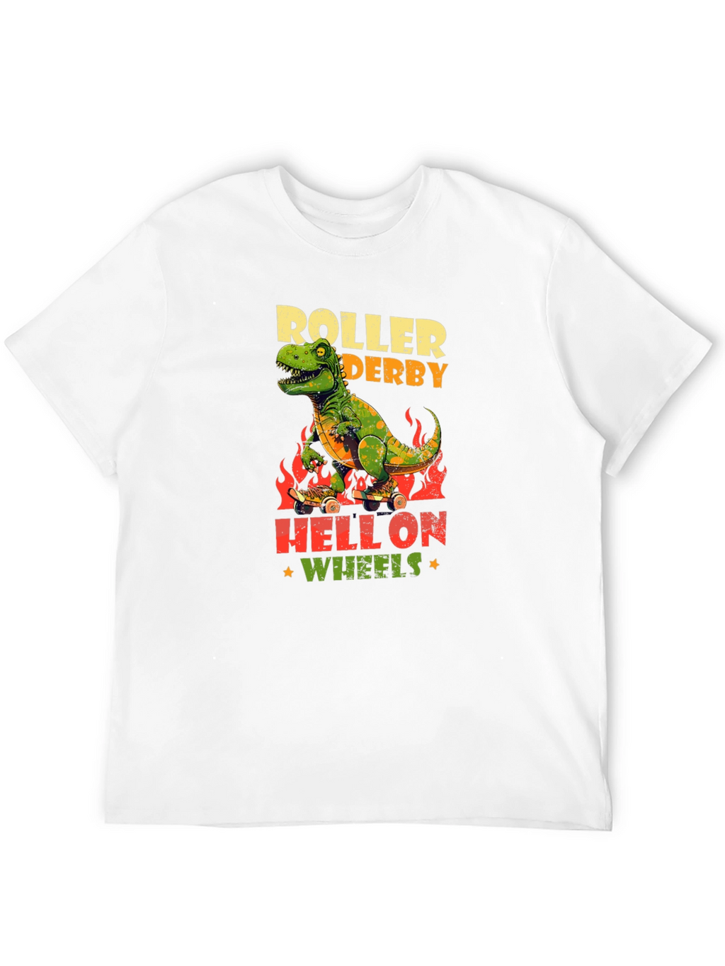 Dino Roller Derby T-Shirt