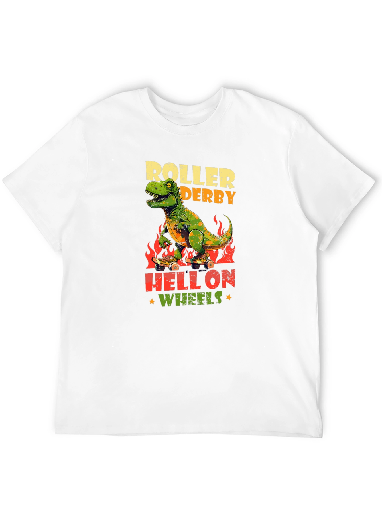 Dino Roller Derby T-Shirt