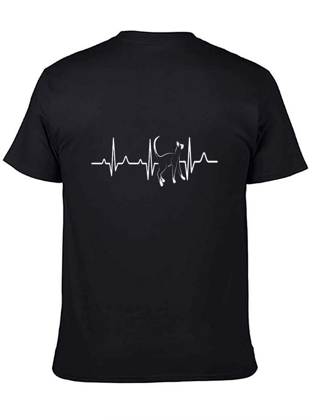 Cat Lover Heartbeat T-Shirt