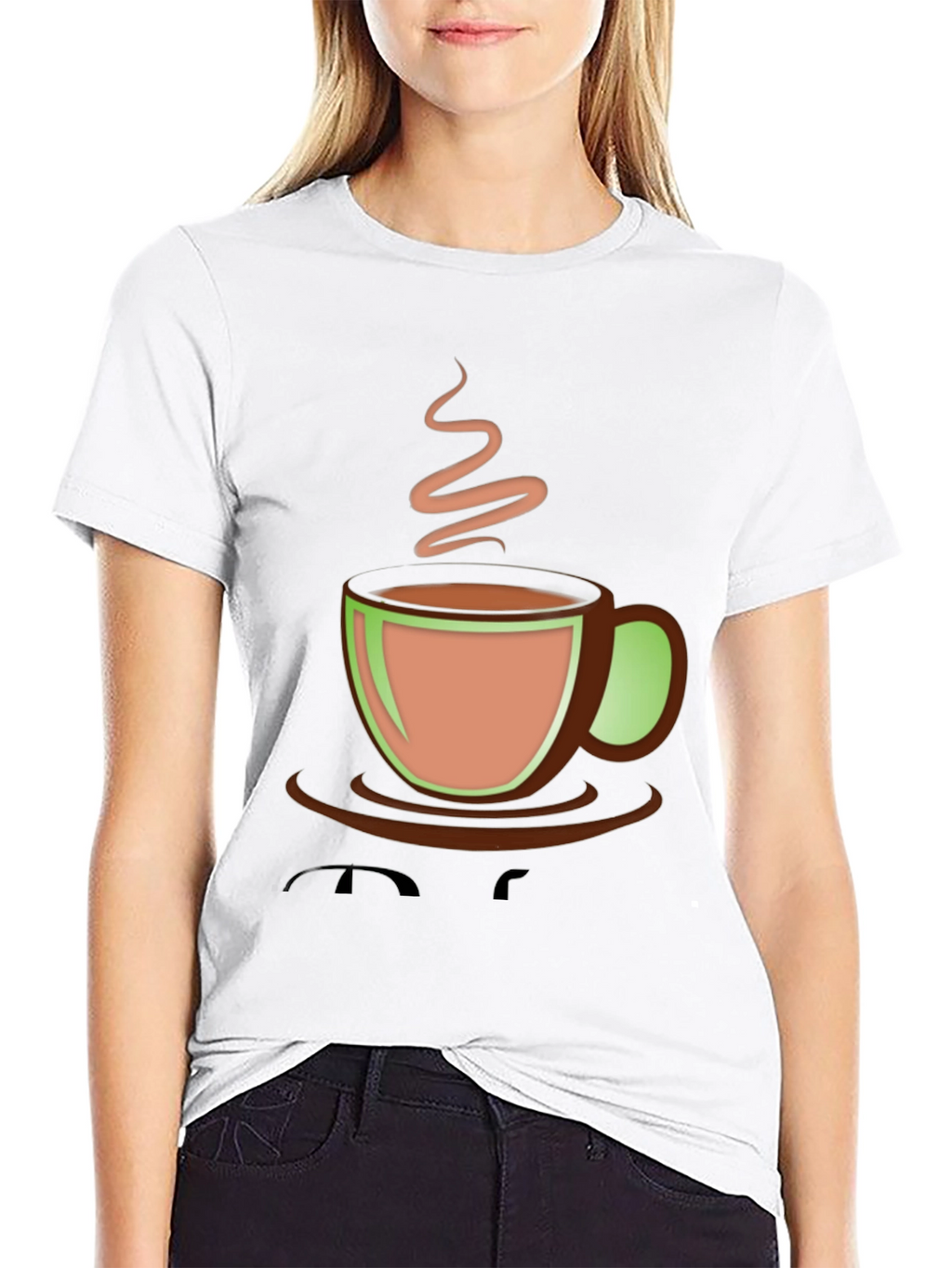 Coffee Cup Graphic T-Shirt