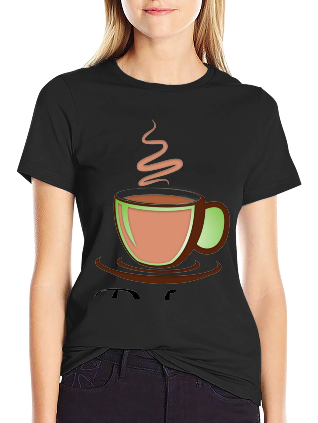 Coffee Cup Graphic T-Shirt
