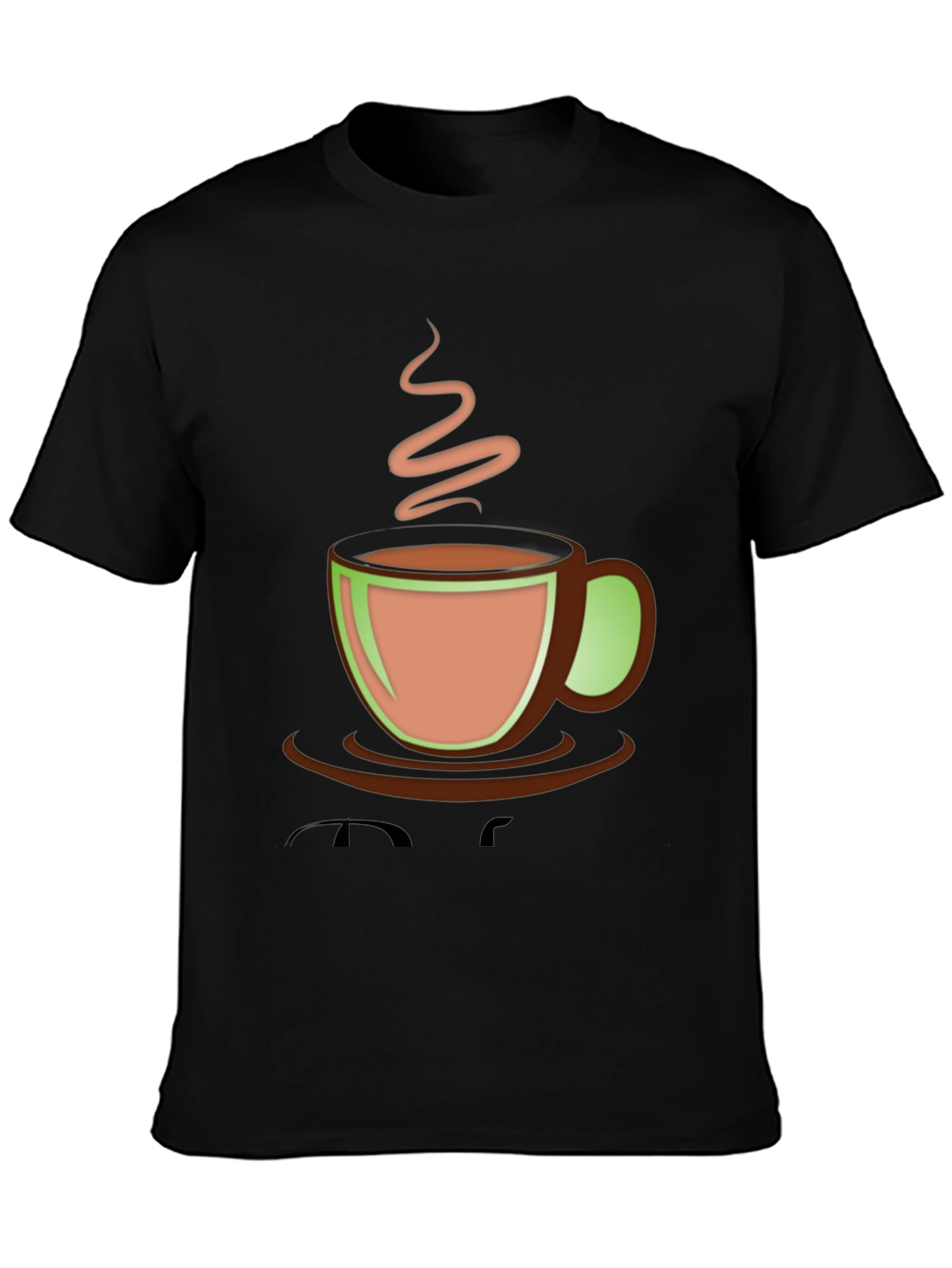 Coffee Cup Graphic T-Shirt