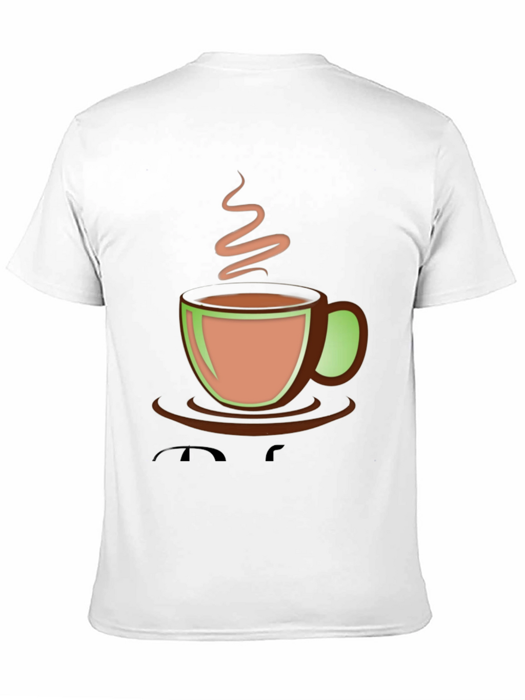 Coffee Cup Graphic T-Shirt