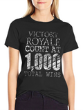 Victory Royale 1000 Wins Graphic T-Shirt