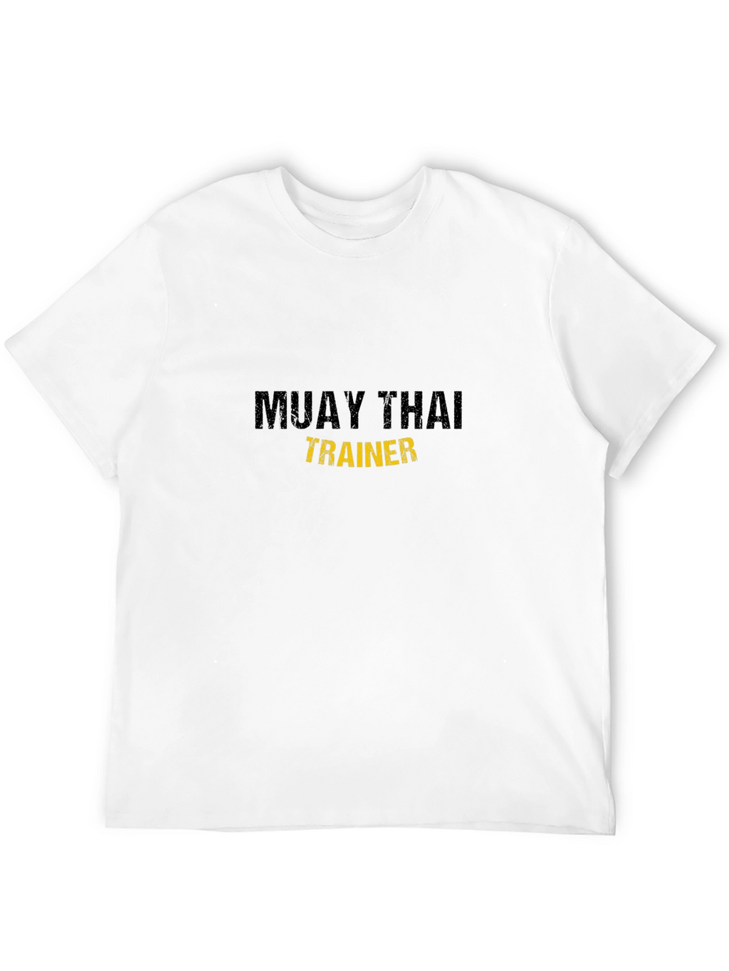 Muay Thai Trainer Black T-Shirt