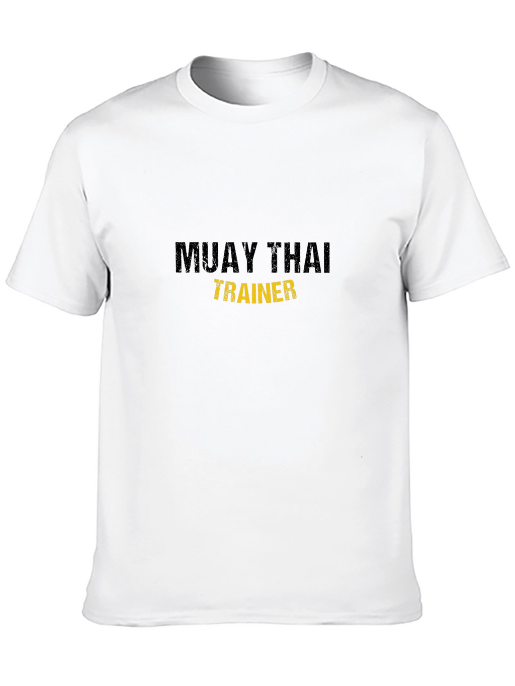 Muay Thai Trainer Black T-Shirt