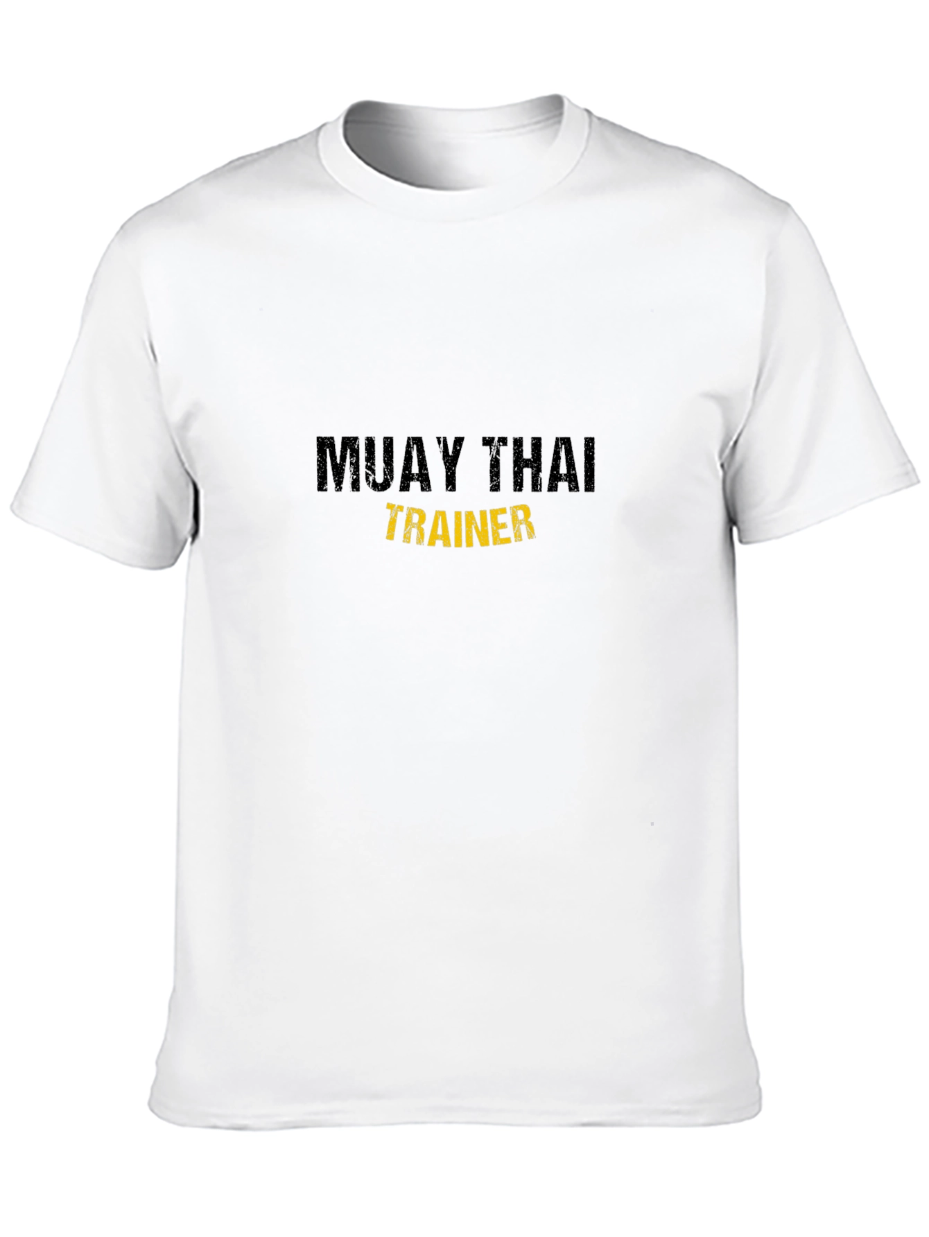 Muay Thai Trainer Black T-Shirt