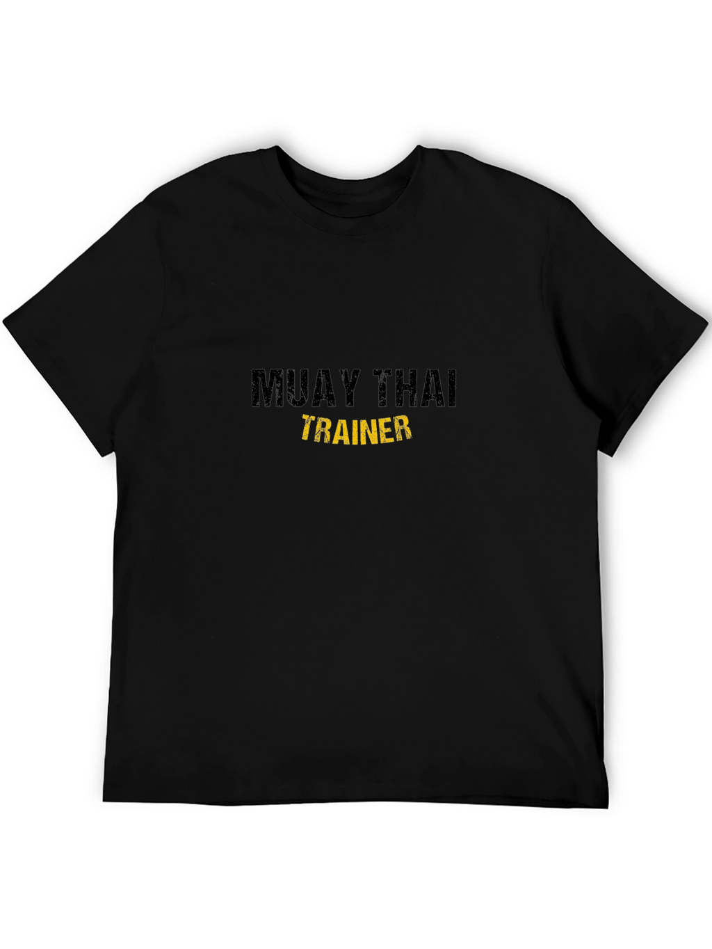 Muay Thai Trainer Black T-Shirt