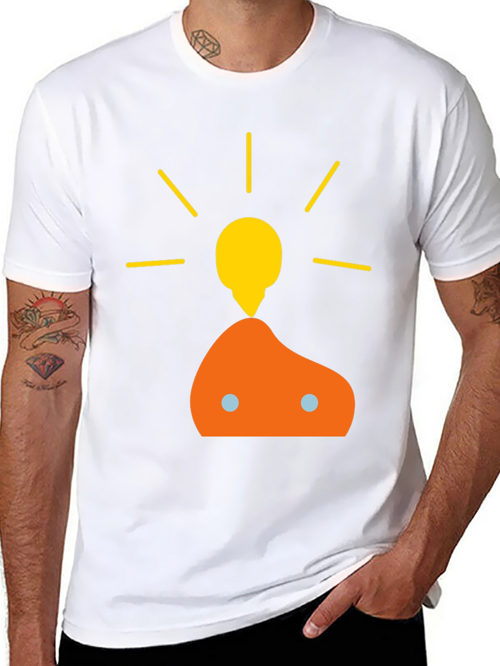 Enlightened Idea Graphic T-Shirt