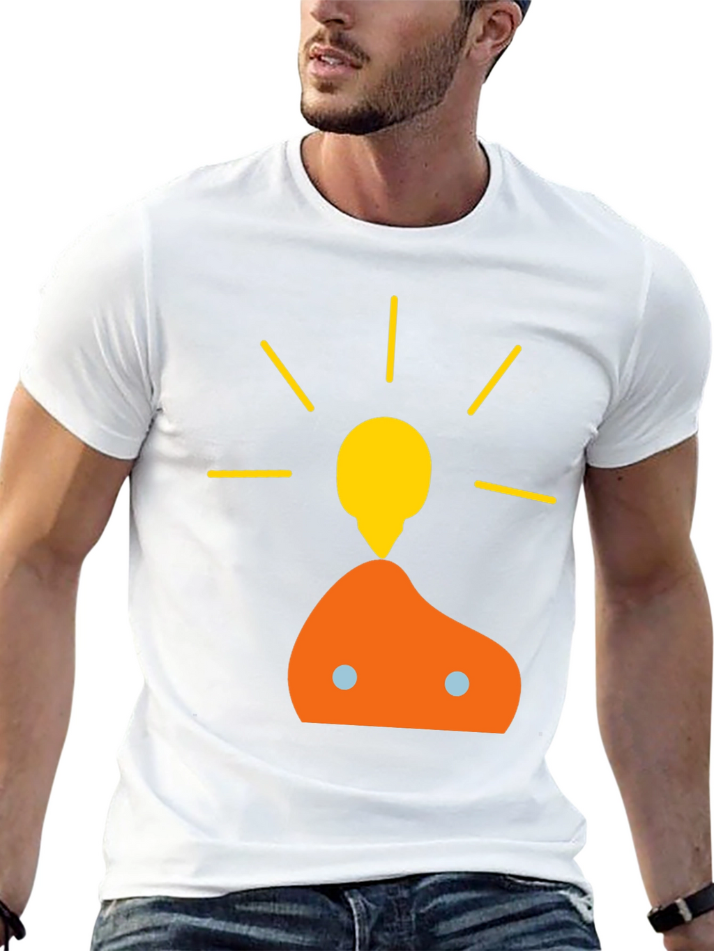 Enlightened Idea Graphic T-Shirt