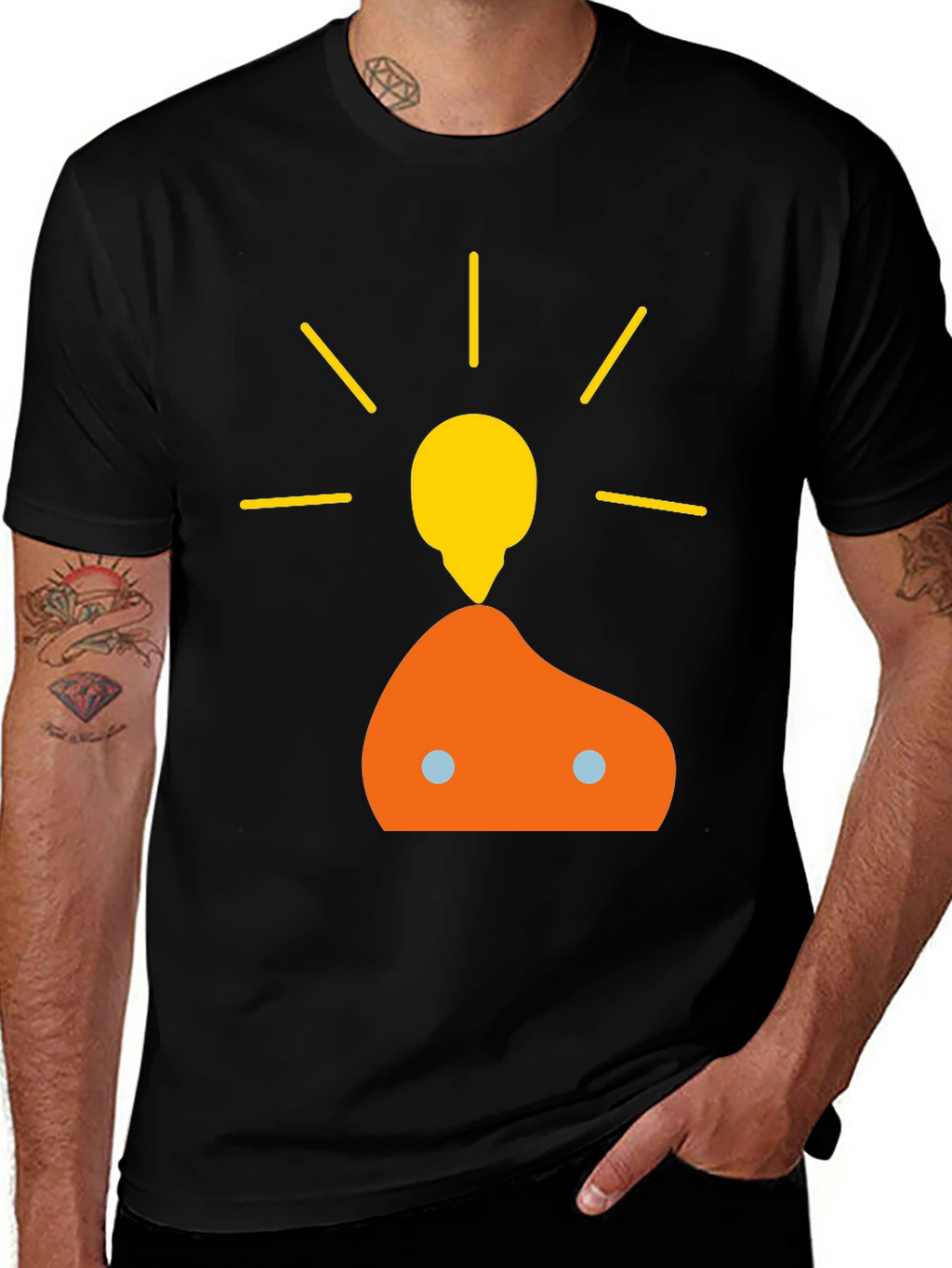 Enlightened Idea Graphic T-Shirt