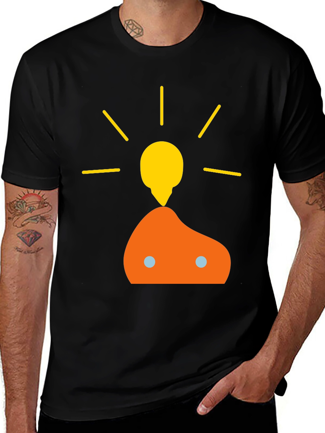 Enlightened Idea Graphic T-Shirt