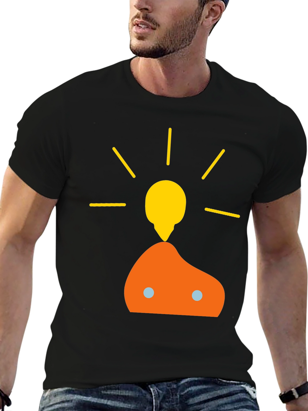 Enlightened Idea Graphic T-Shirt