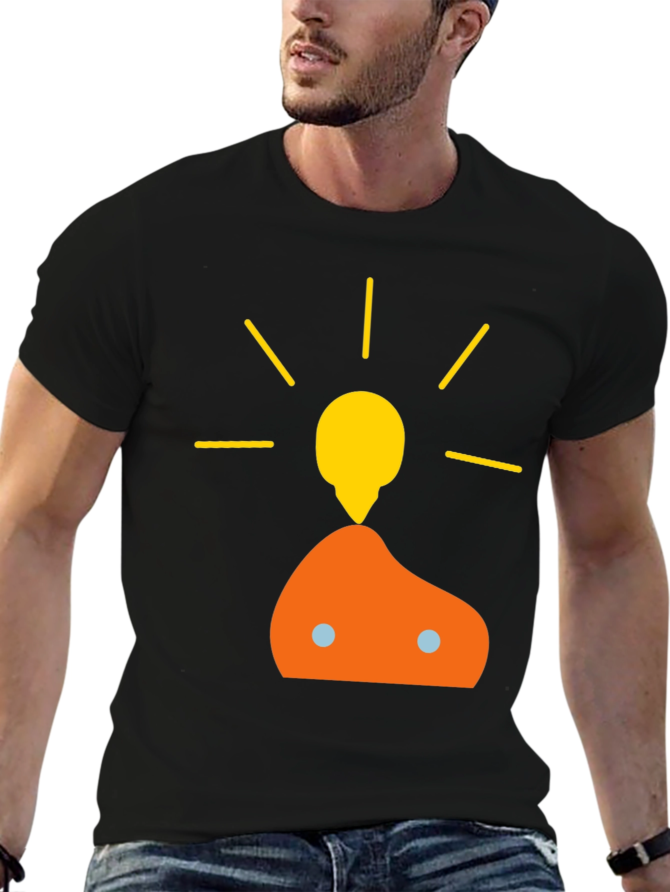 Enlightened Idea Graphic T-Shirt