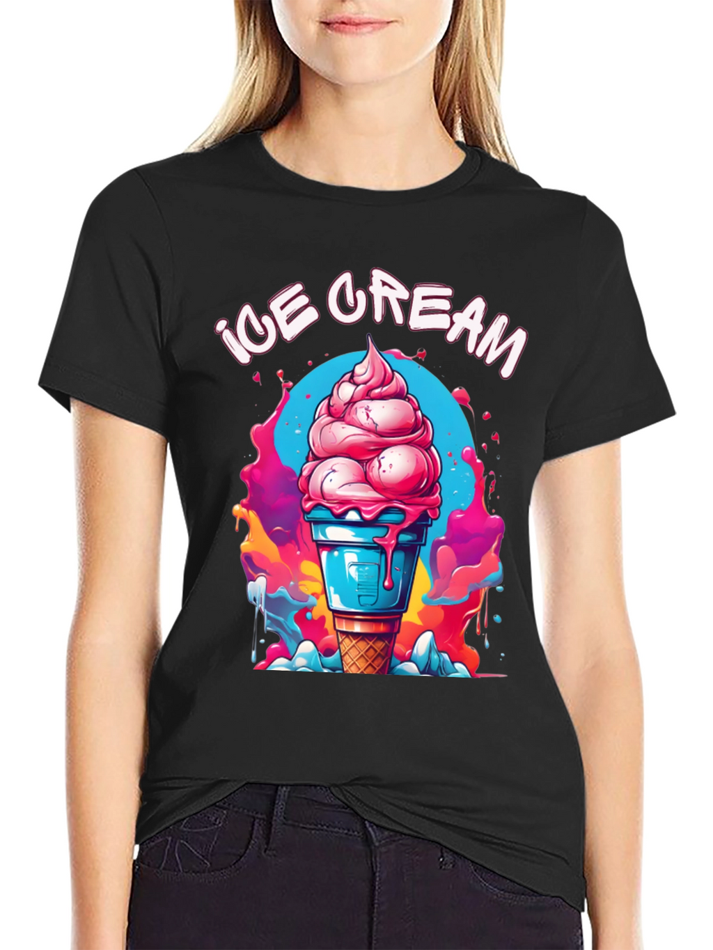 Ice Cream Graphic T-Shirt