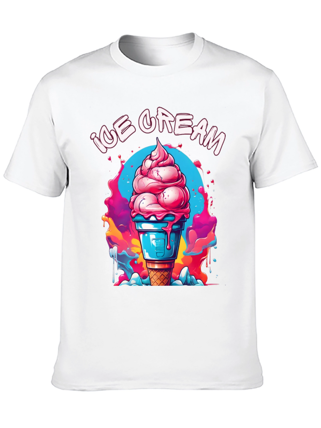 Ice Cream Graphic T-Shirt