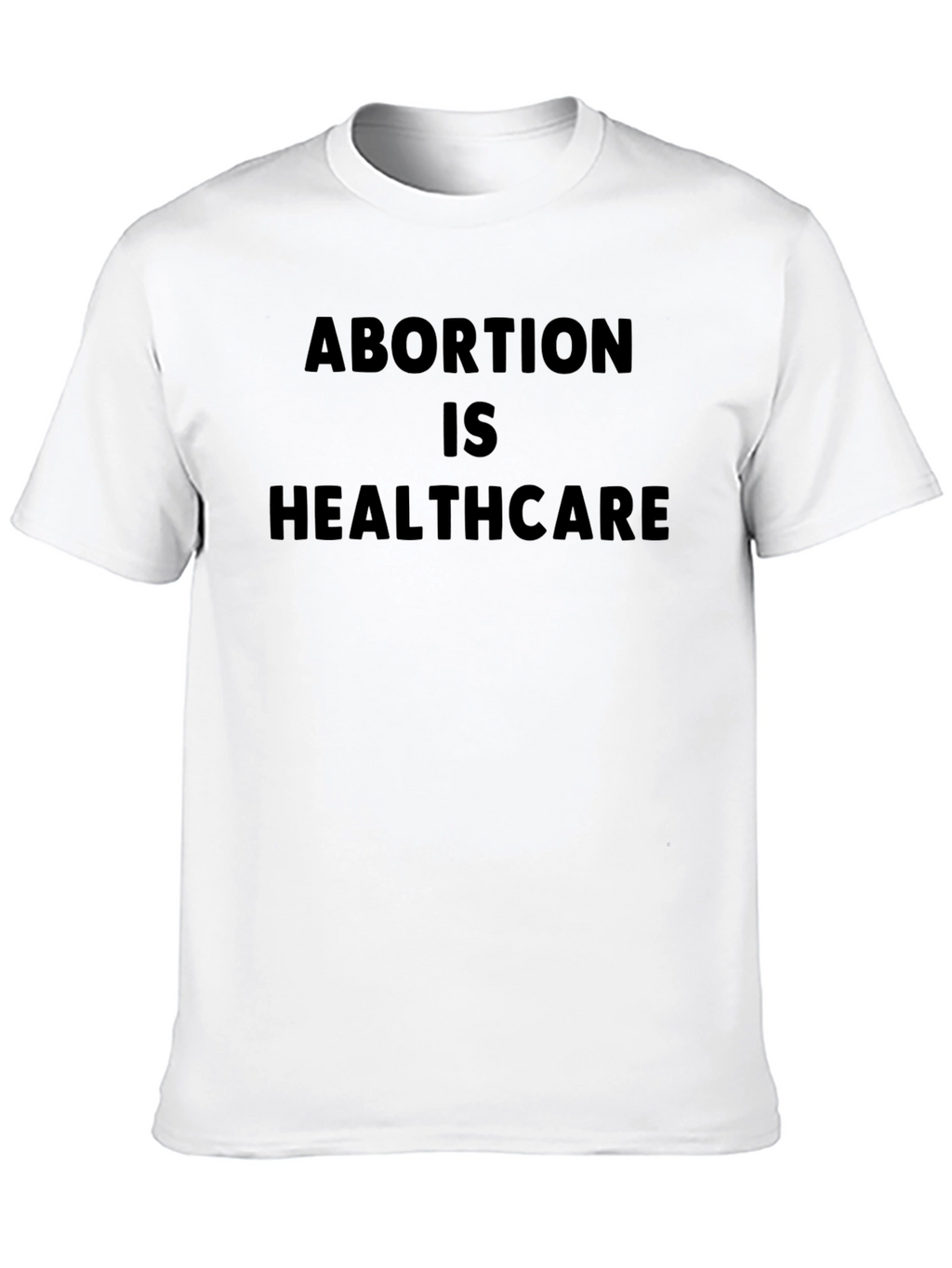 Abortion is Healthcare T-Shirt - Black