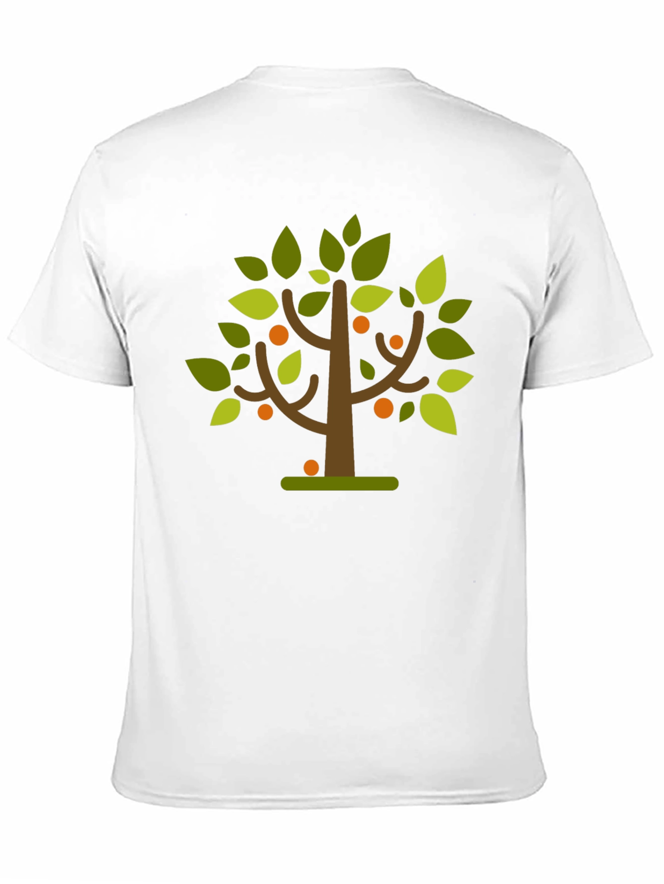 Whimsical Orchard Tee - Black Graphic T-Shirt