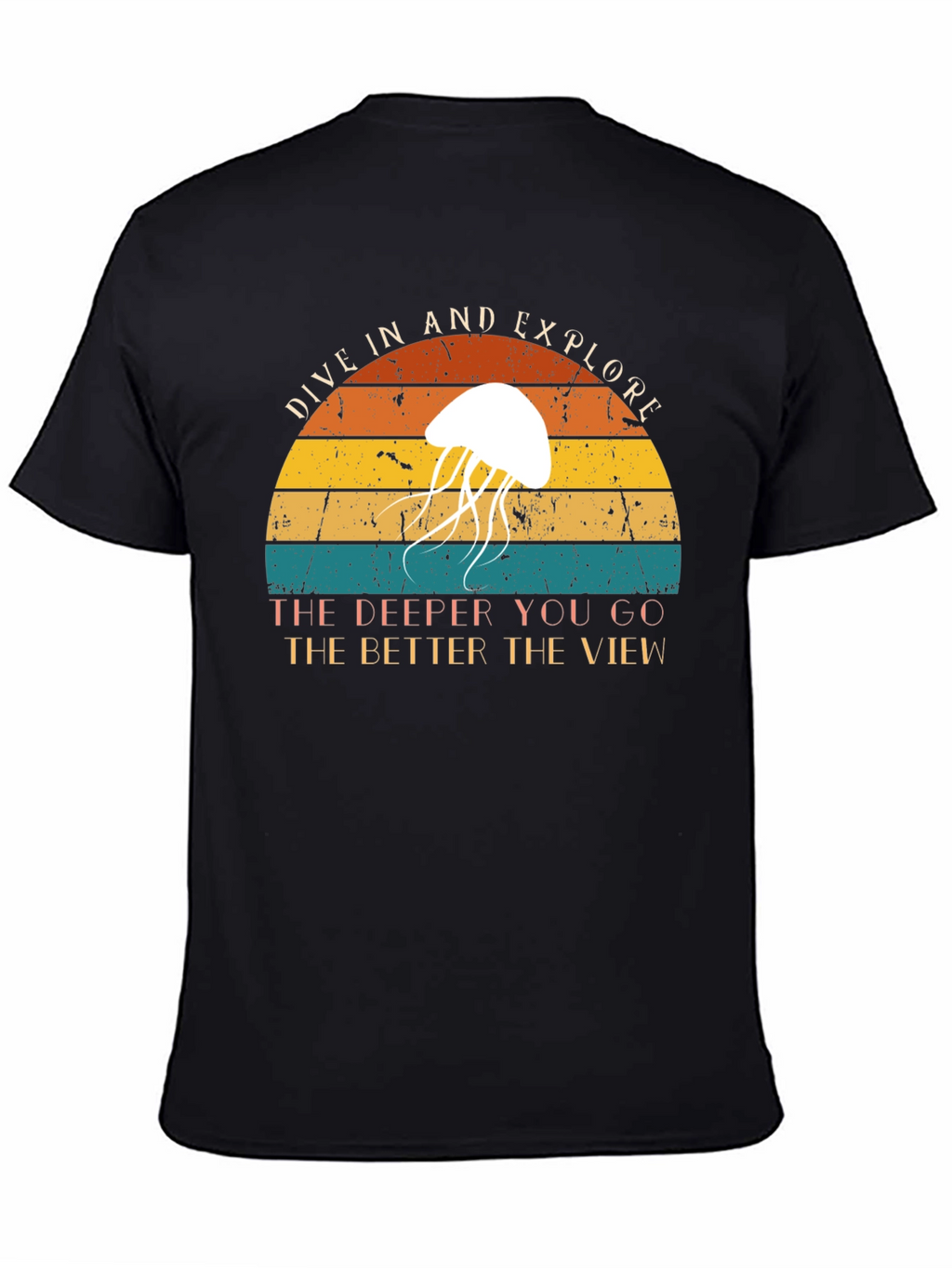 Dive In & Explore Jellyfish Graphic Tee