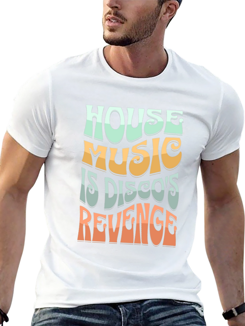 House Music Discos Revenge Graphic Tee