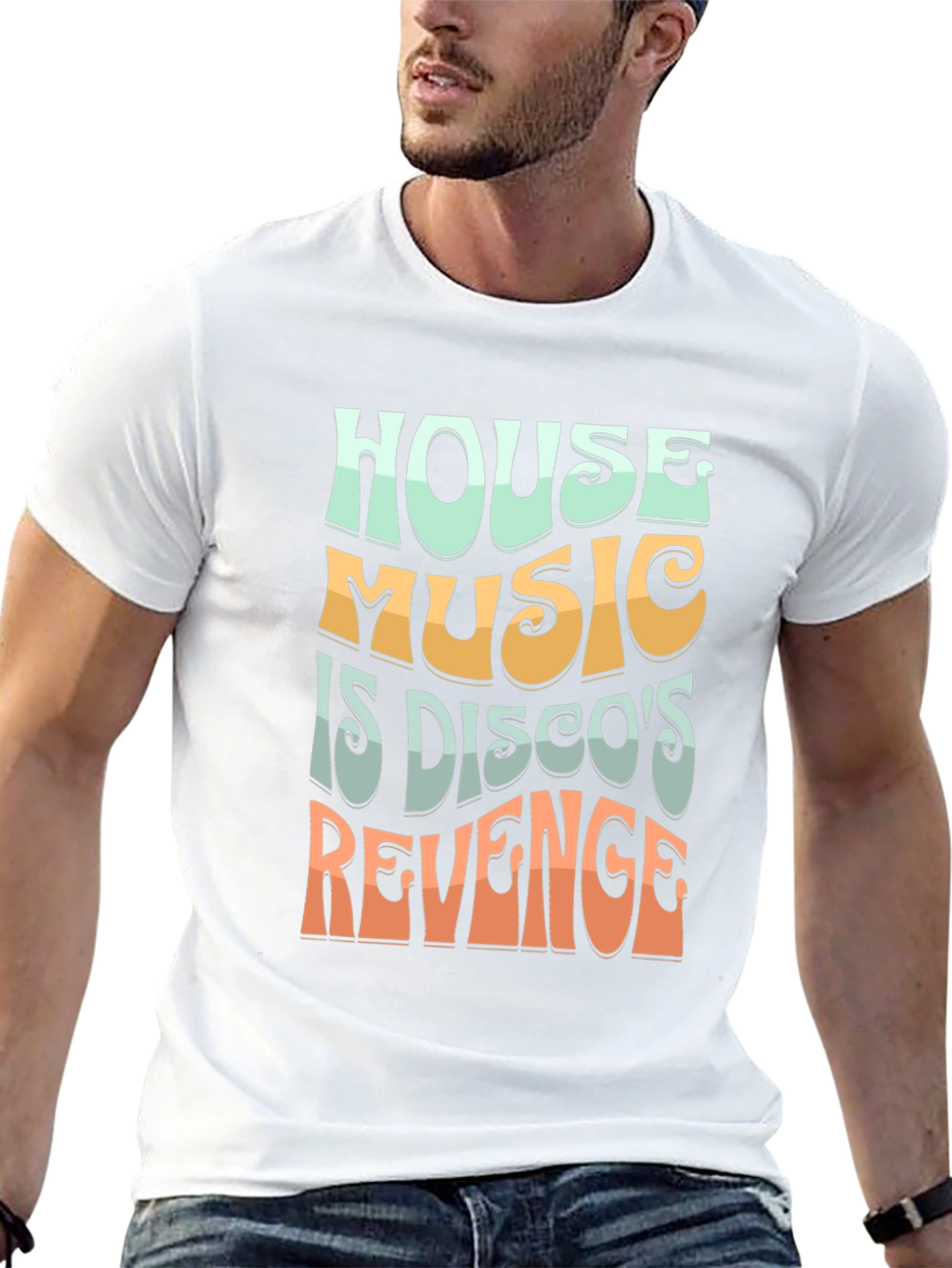 House Music Discos Revenge Graphic Tee