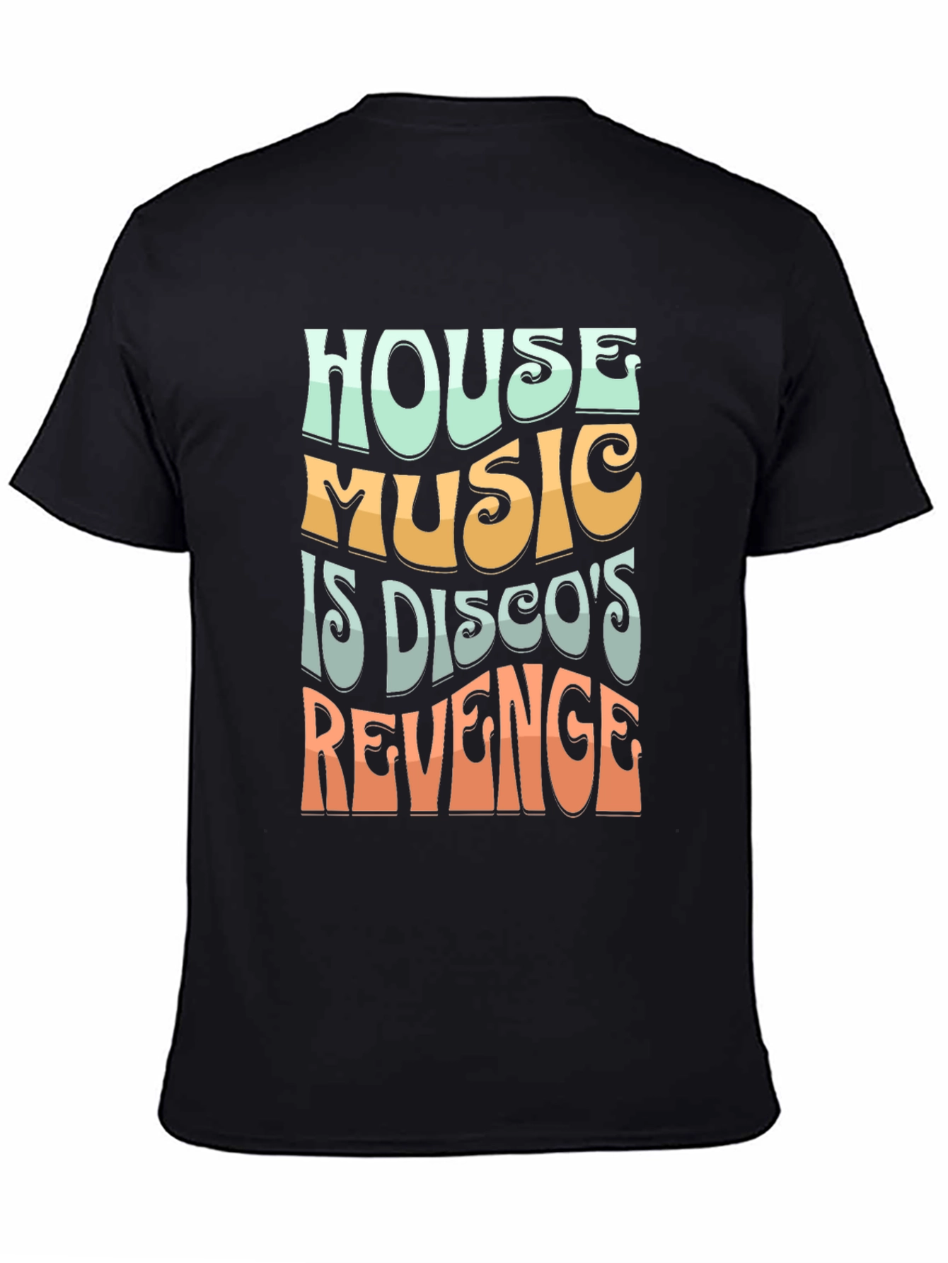 House Music Discos Revenge Graphic Tee