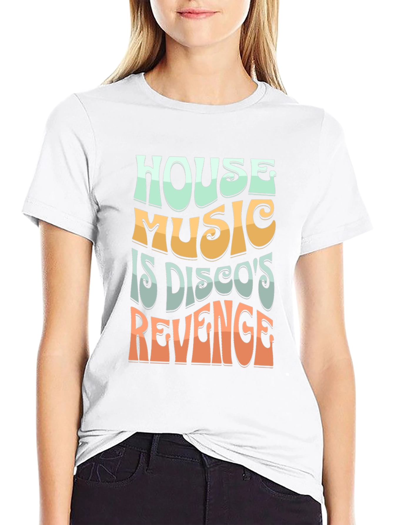 House Music Discos Revenge Graphic Tee