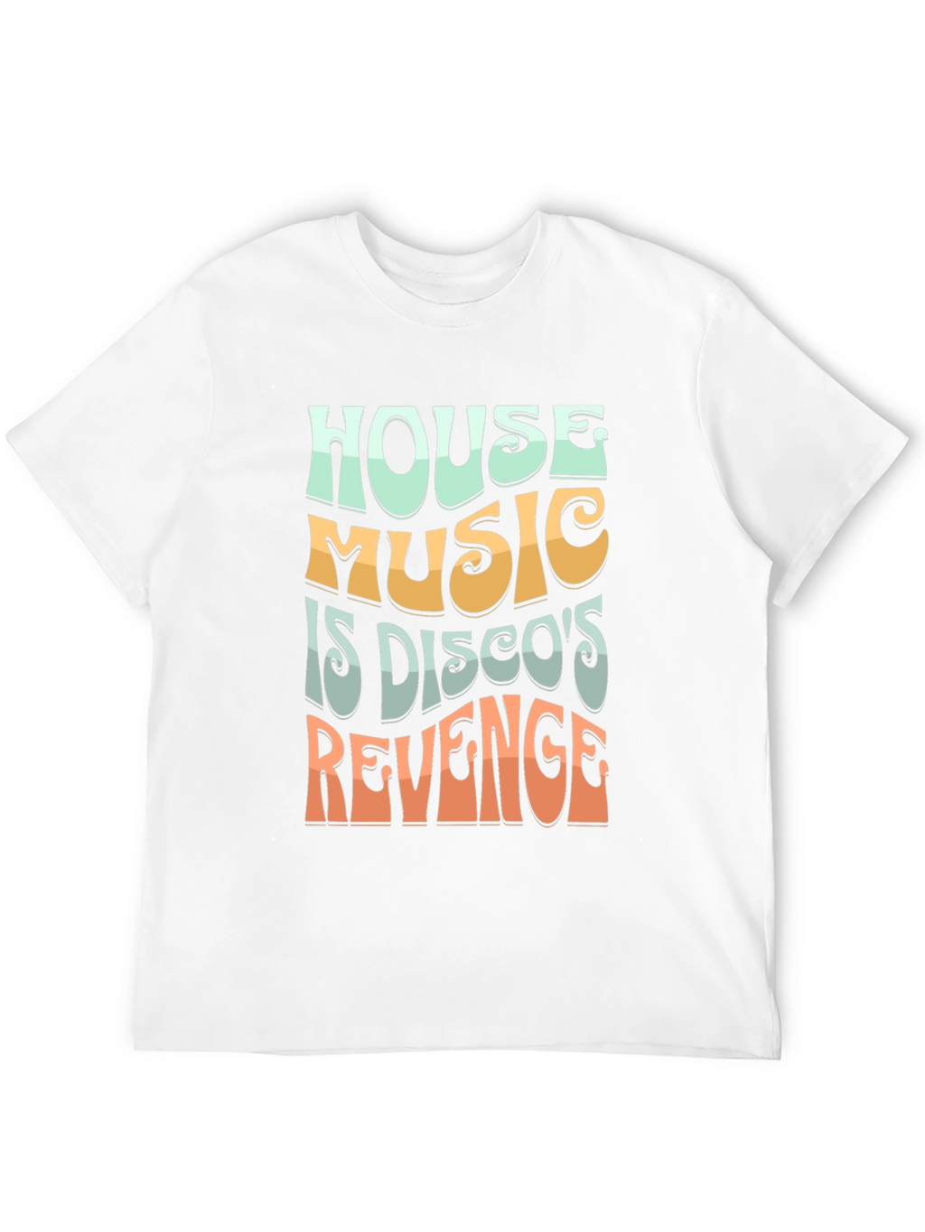 House Music Discos Revenge Graphic Tee