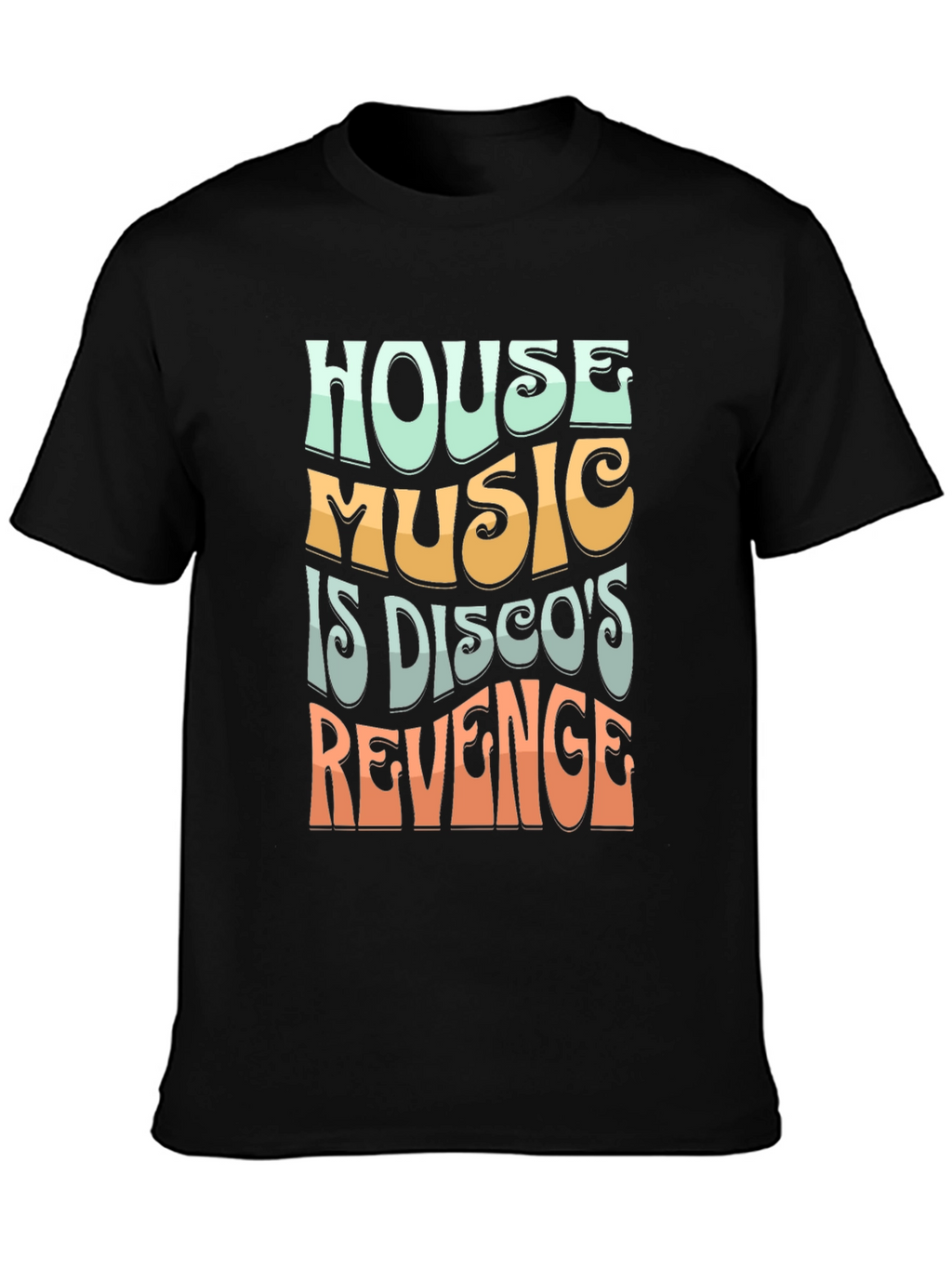 House Music Discos Revenge Graphic Tee