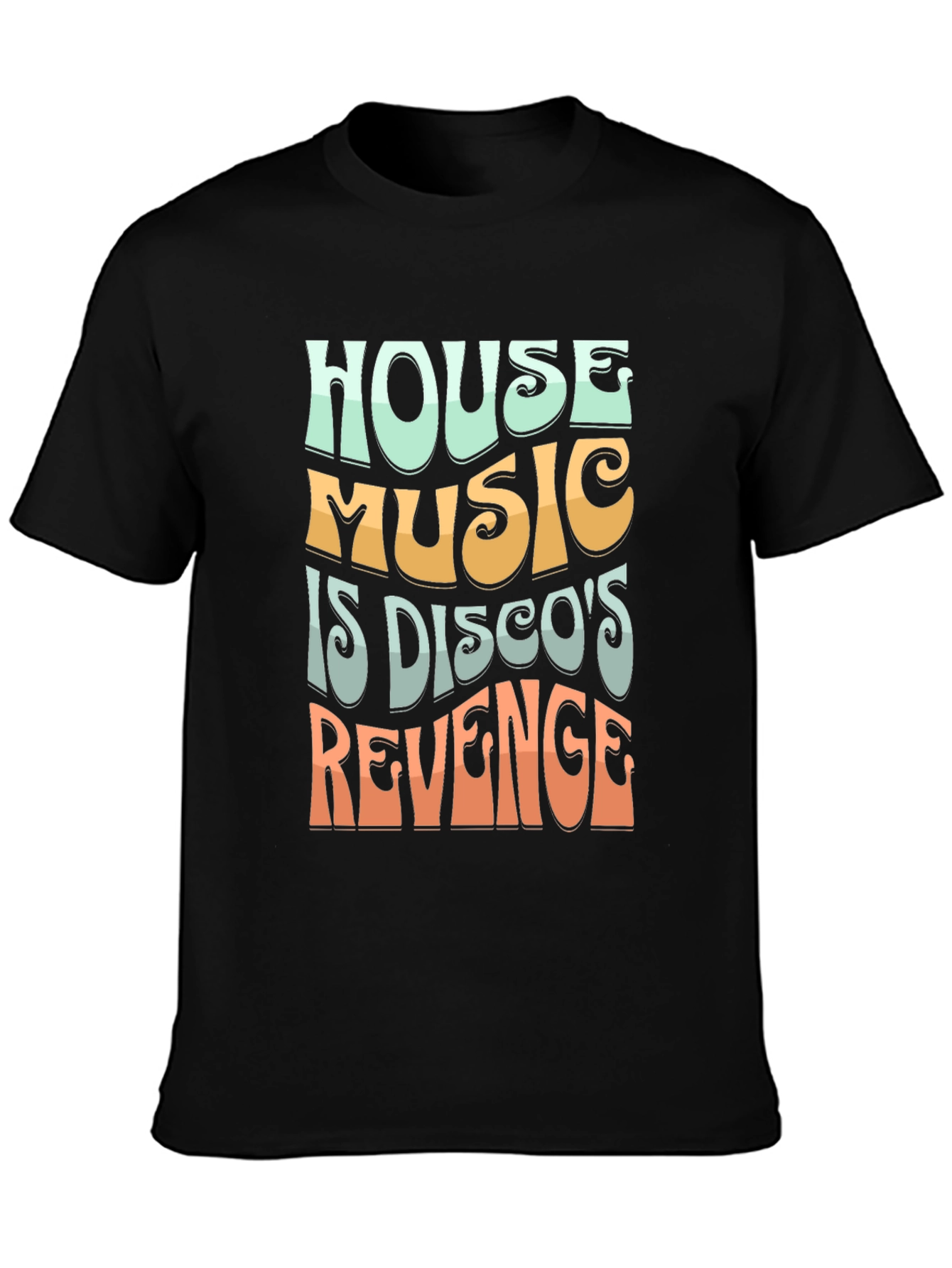 House Music Discos Revenge Graphic Tee