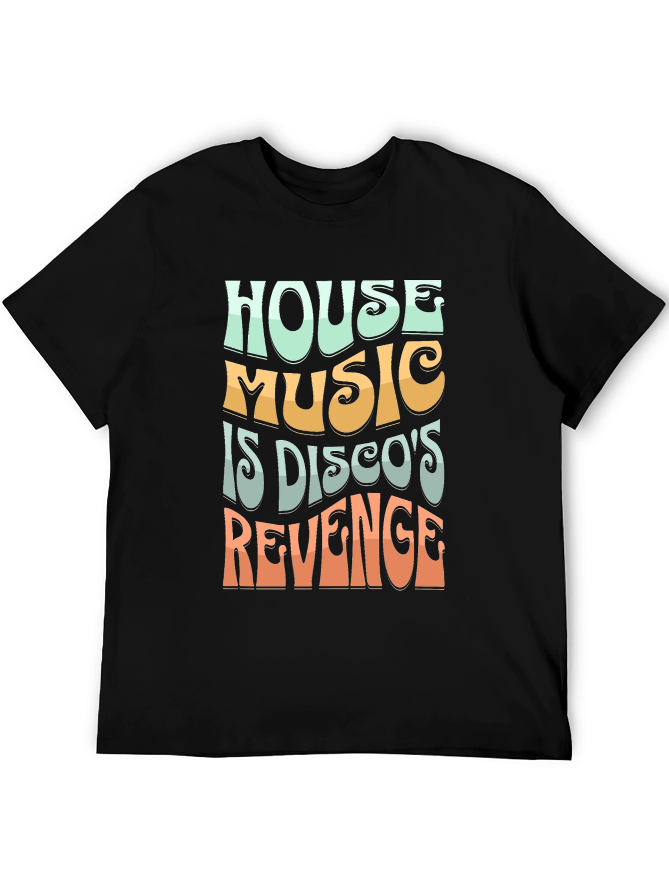 House Music Discos Revenge Graphic Tee