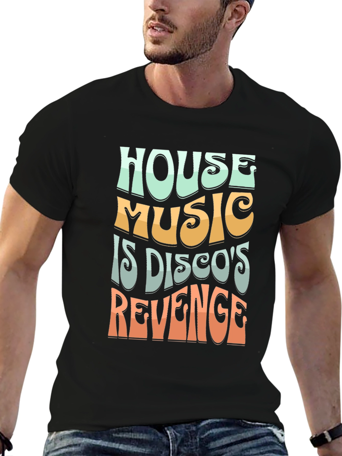 House Music Discos Revenge Graphic Tee