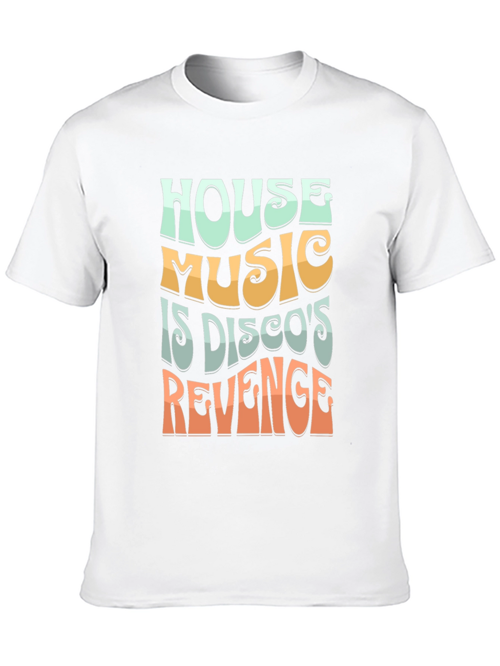 House Music Discos Revenge Graphic Tee