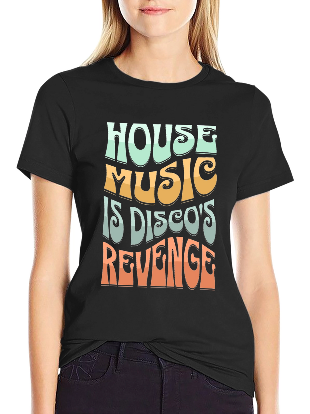 House Music Discos Revenge Graphic Tee