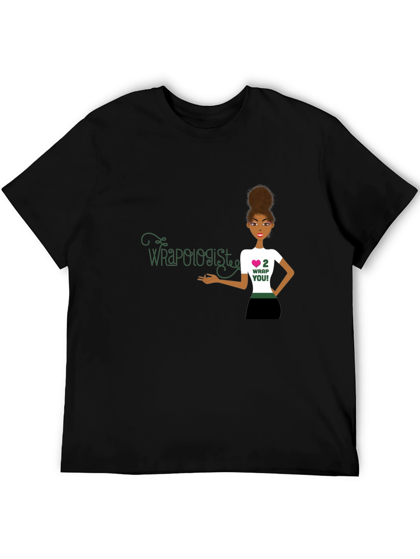 Wrapologist T-Shirt - Black
