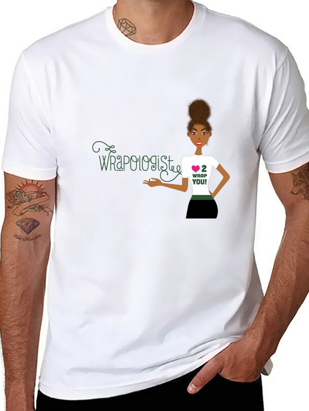 Wrapologist T-Shirt - Black