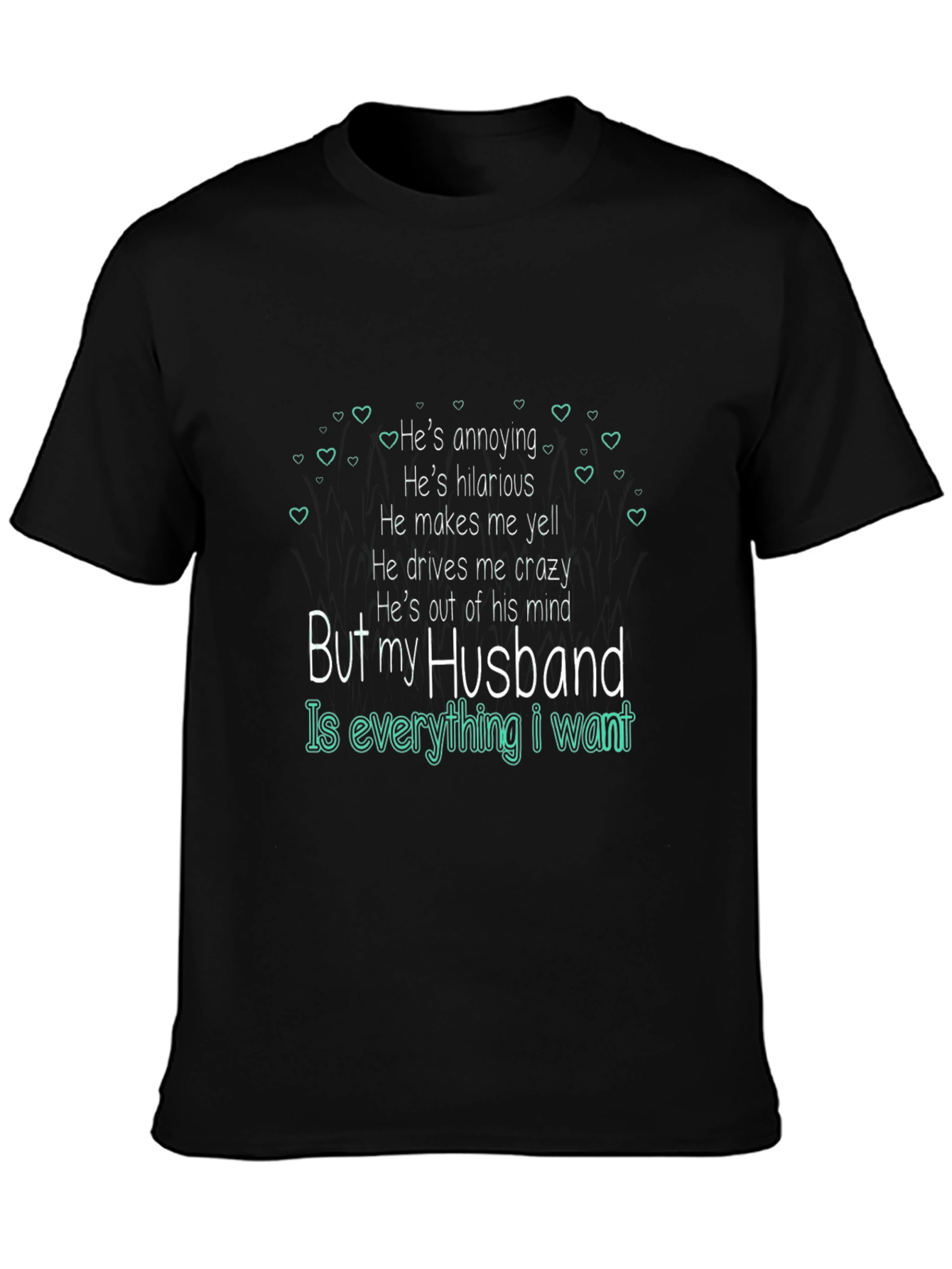 Husband Love Graphic Tee - Perfect for Wives