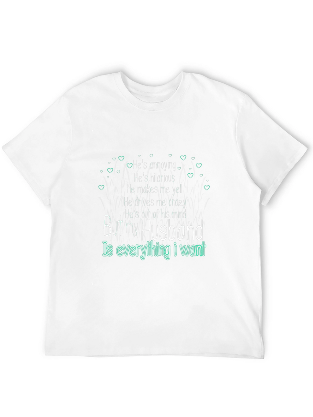 Husband Love Graphic Tee - Perfect for Wives
