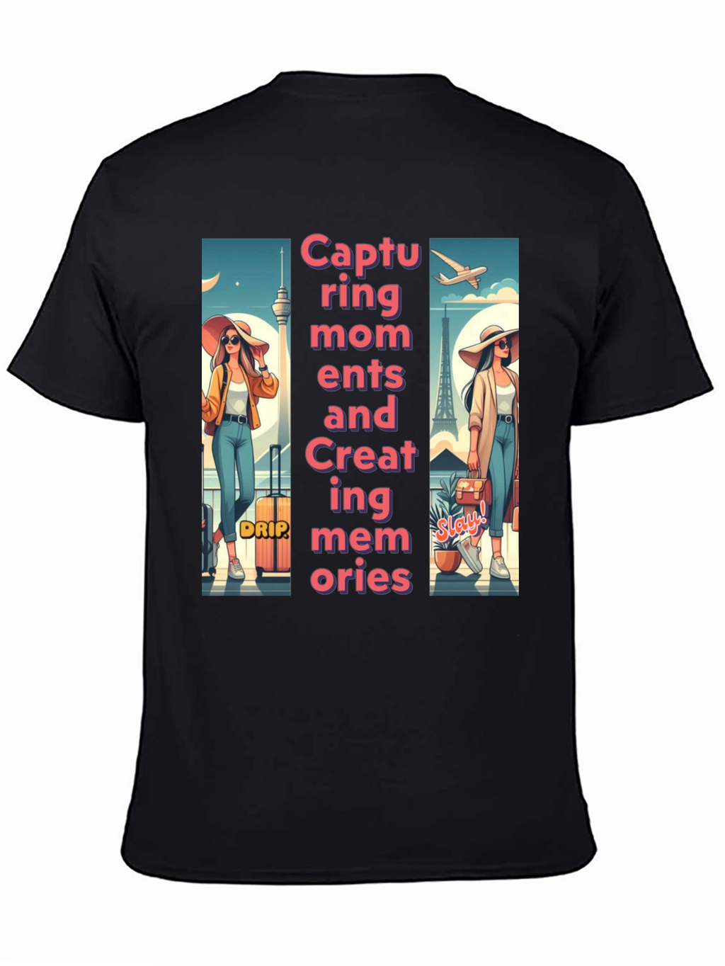 Trendy Travel Tee: Capturing Moments & Creating Memories