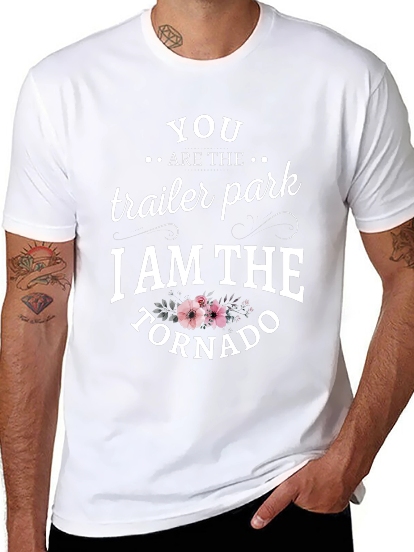 Trailer Park Tornado Graphic T-Shirt